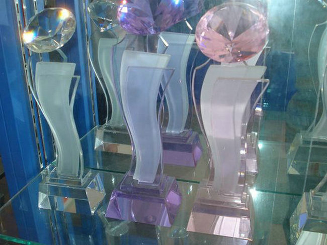 水晶獎杯