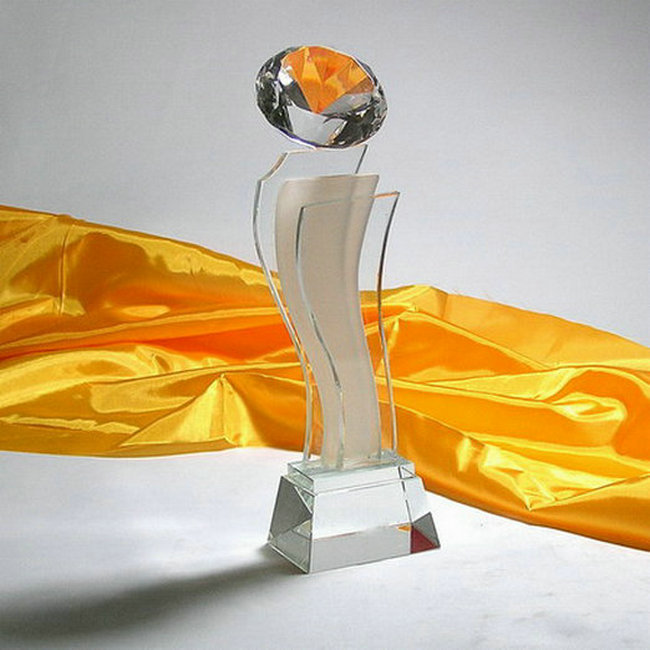 水晶獎杯