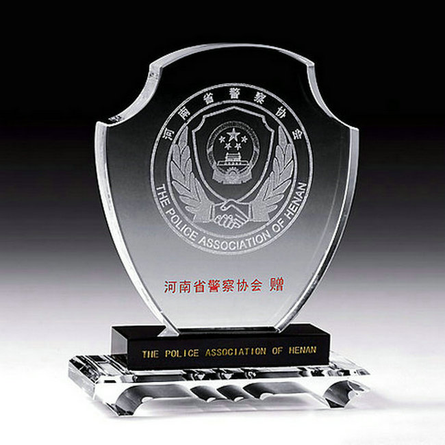 水晶獎牌